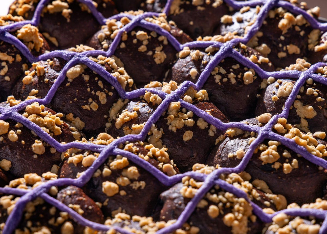 Meet Our Blueberry Hot Cross Buns
