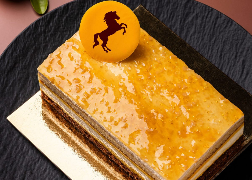 Golden Gallop Cake