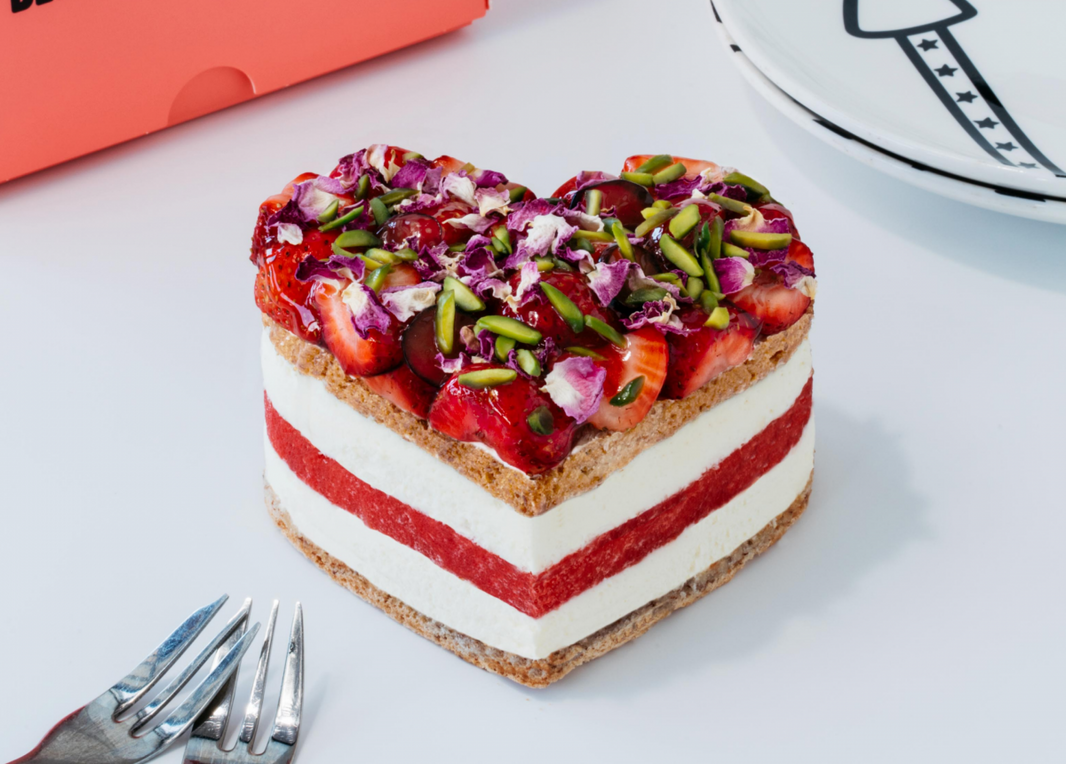 Our Heart-Shaped Strawberry Watermelon Cake Is Back!