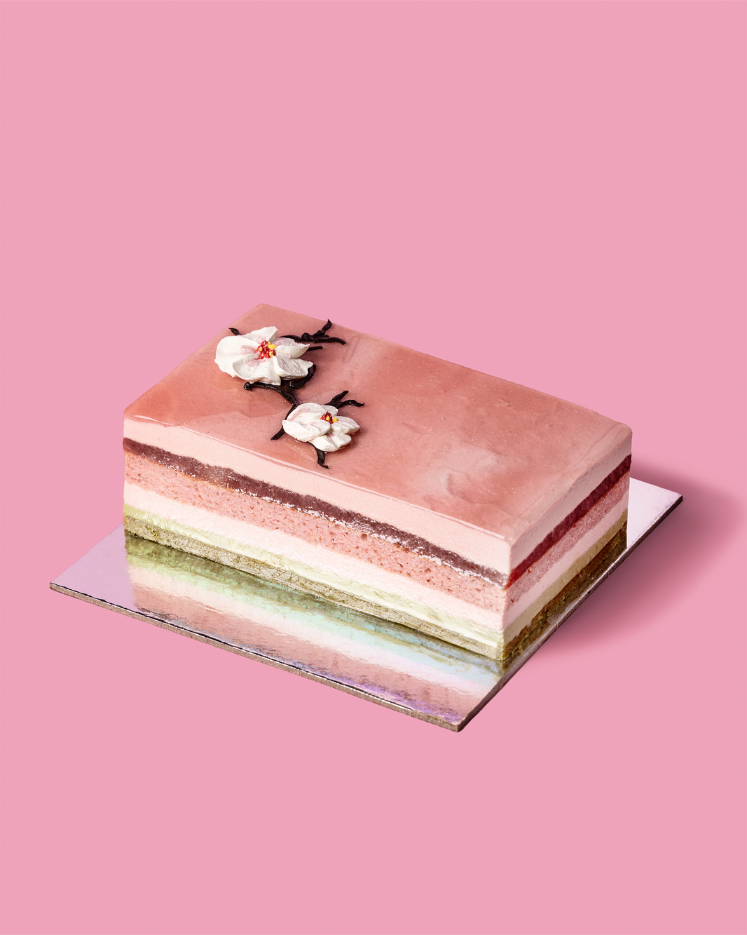 Pink Blossom Cake