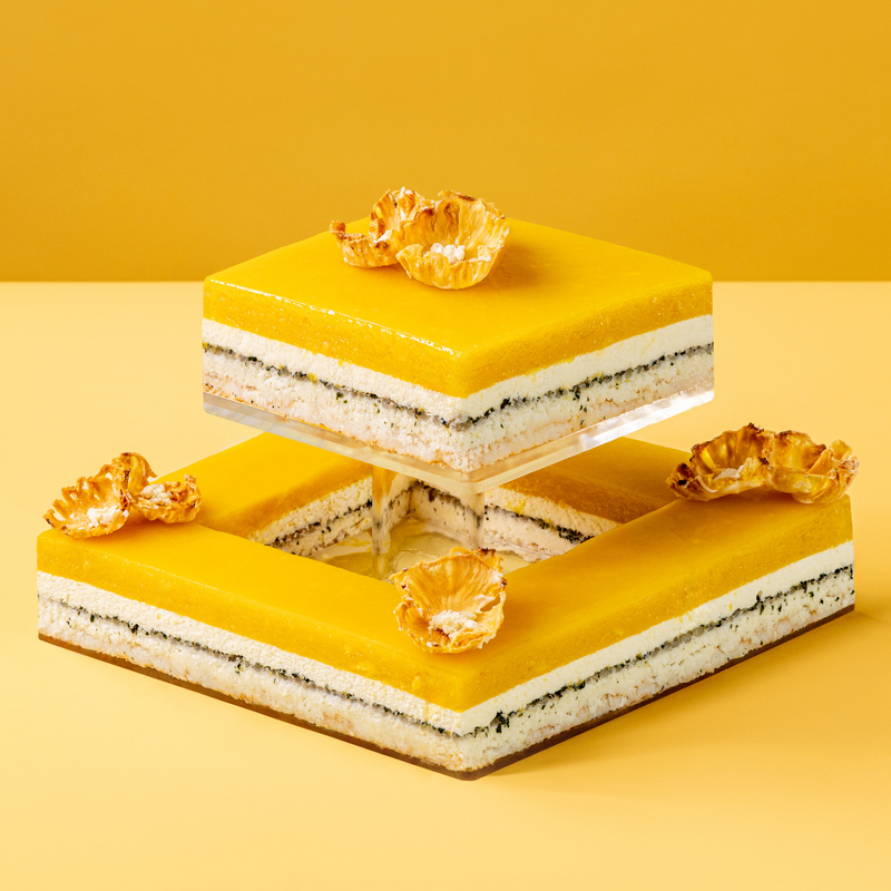 Mango Yuzu Tiered Cake-1