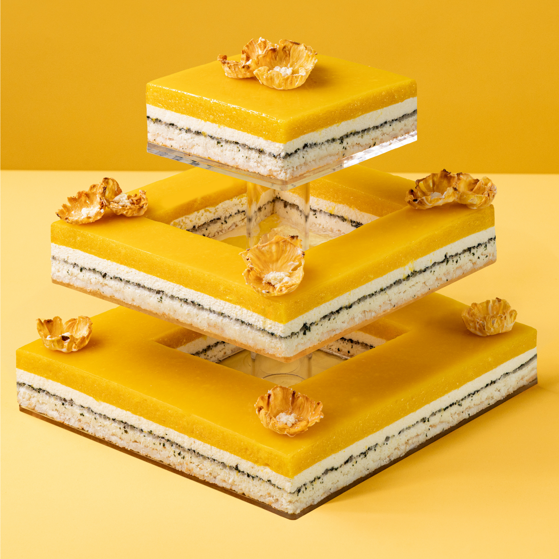 Mango Yuzu Tiered Cake-3