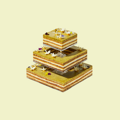 Origami Lemon Tiered Cake-2