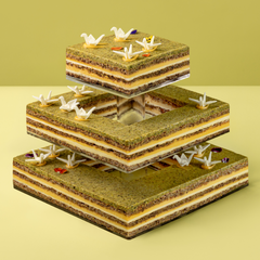 Origami Lemon Tiered Cake-2