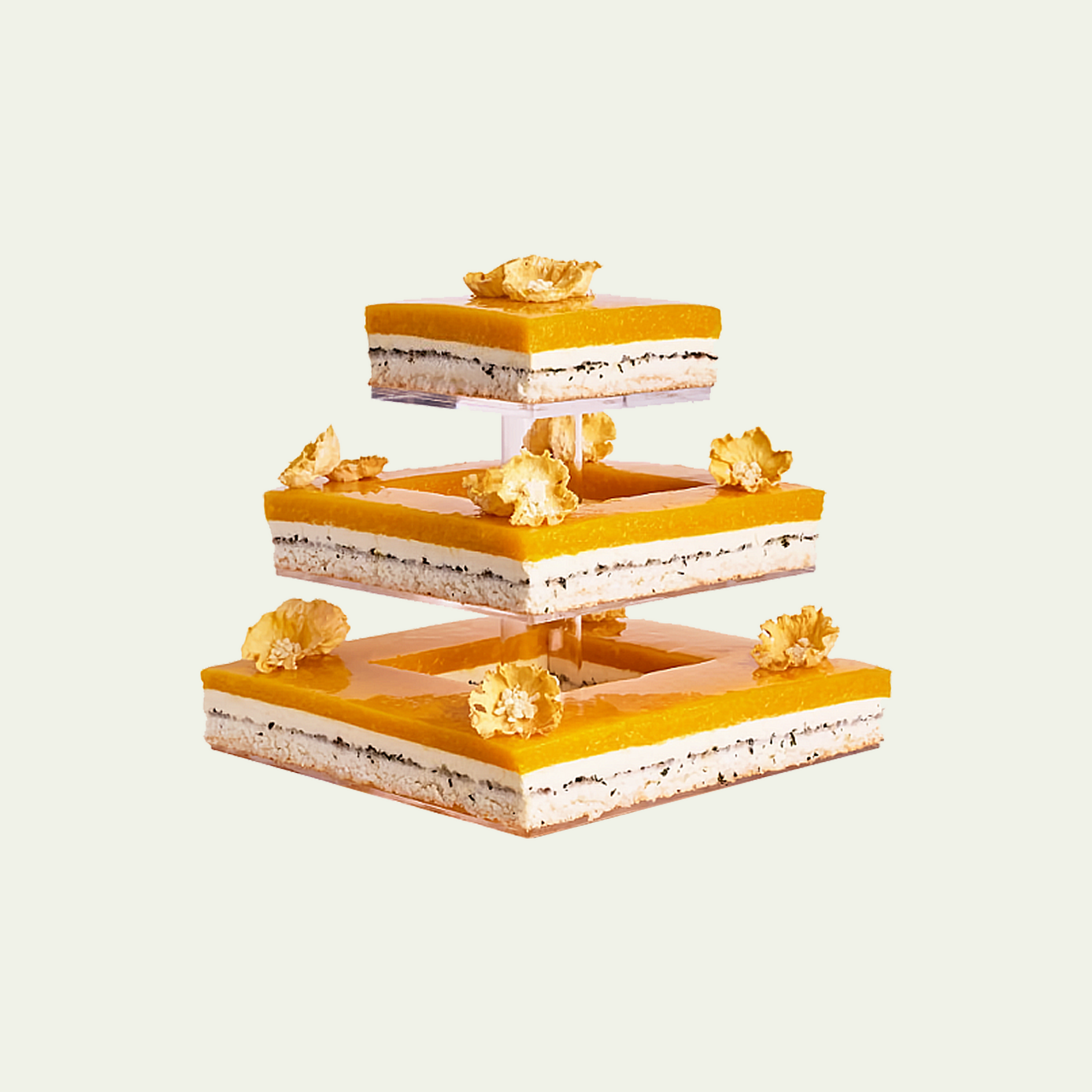 Mango Yuzu Tiered Cake-2