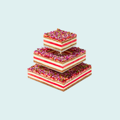 Strawberry Watermelon Tiered Cake-2