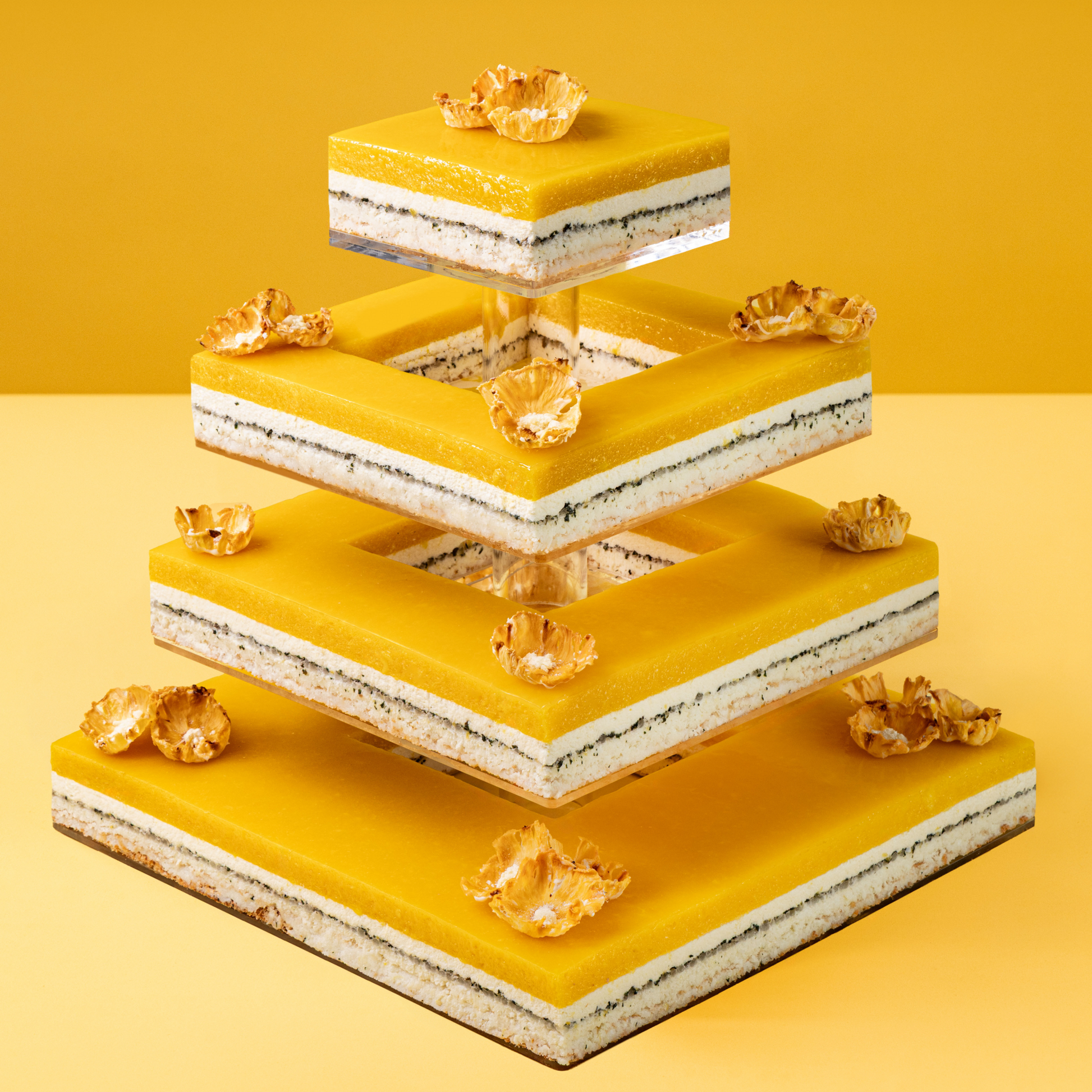 Mango Yuzu Tiered Cake-2