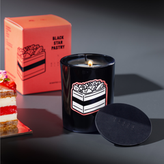 Black Star Pastry x Black Blaze Strawberry Watermelon Cake Candle-1