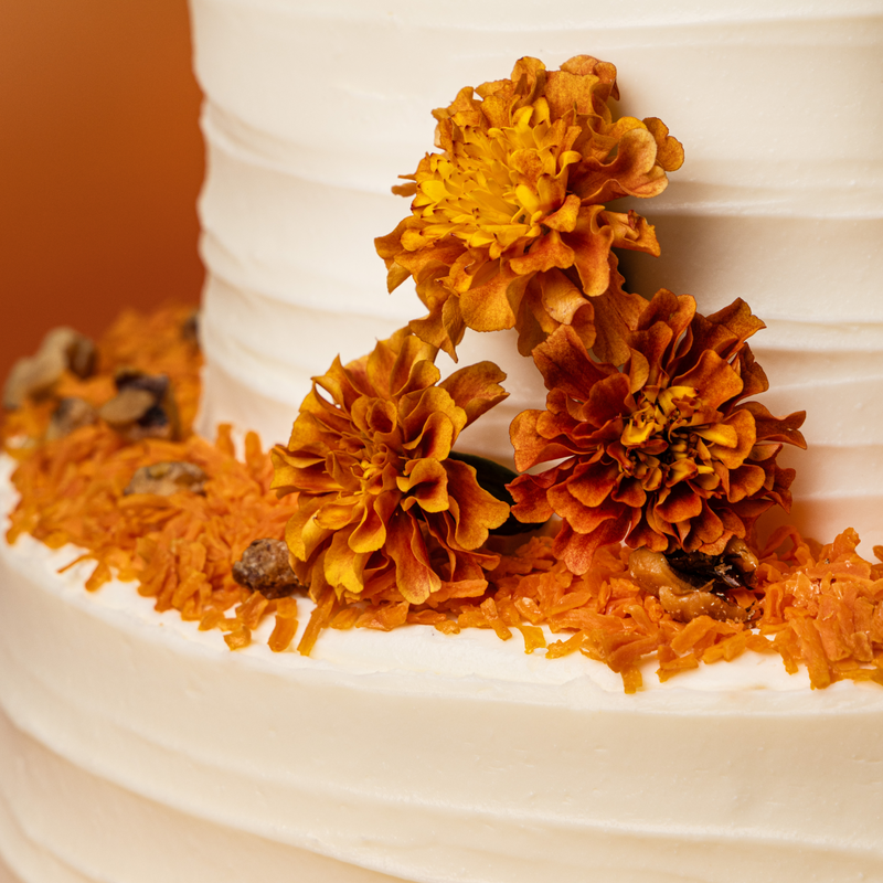 Carrot Cake Tiered Rustic-5