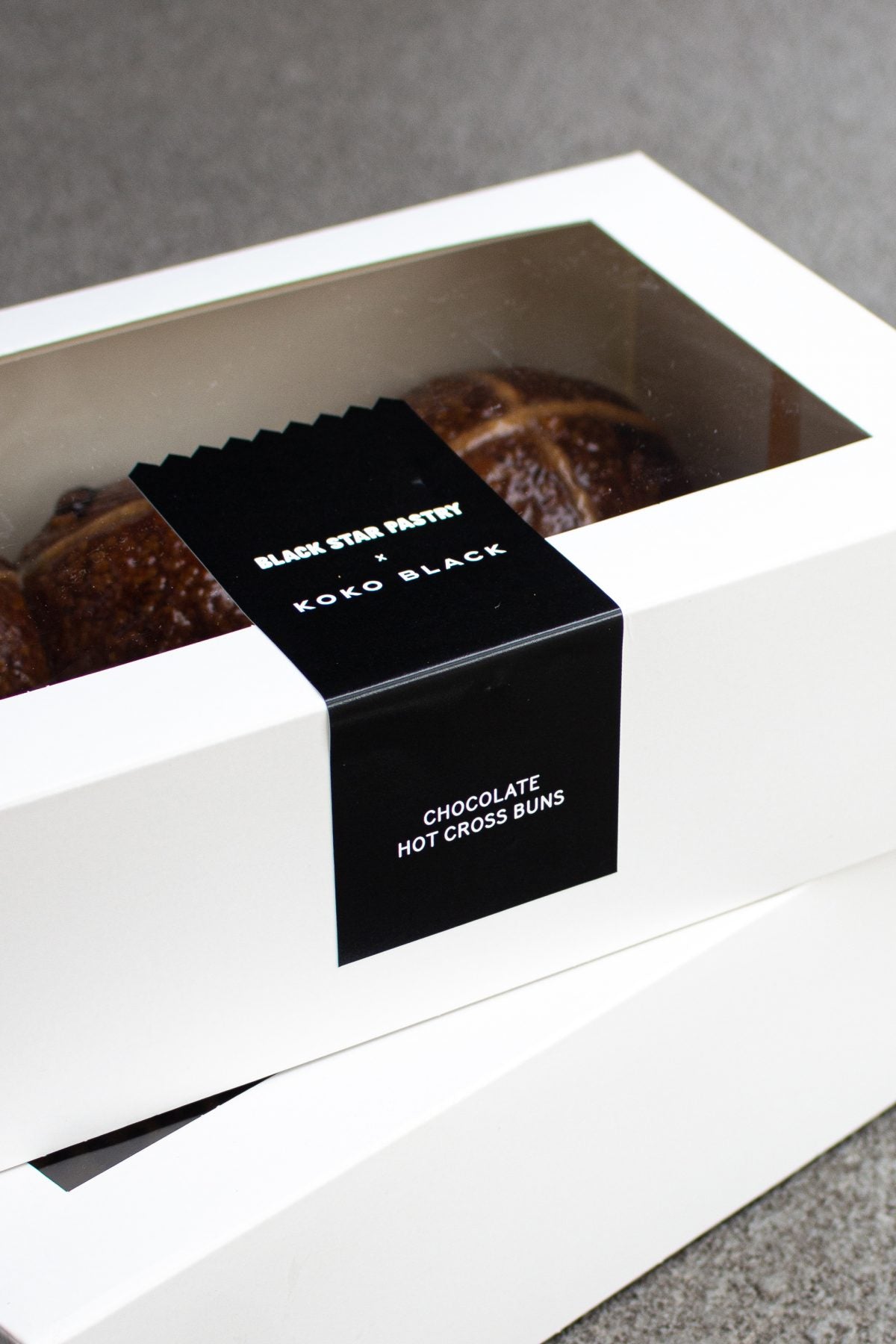 Chocolate Hot Cross Buns