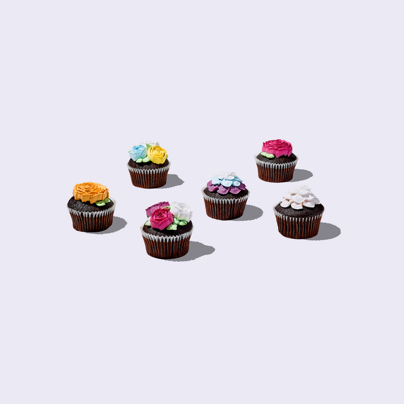 Vegan Flower Cupcake-1