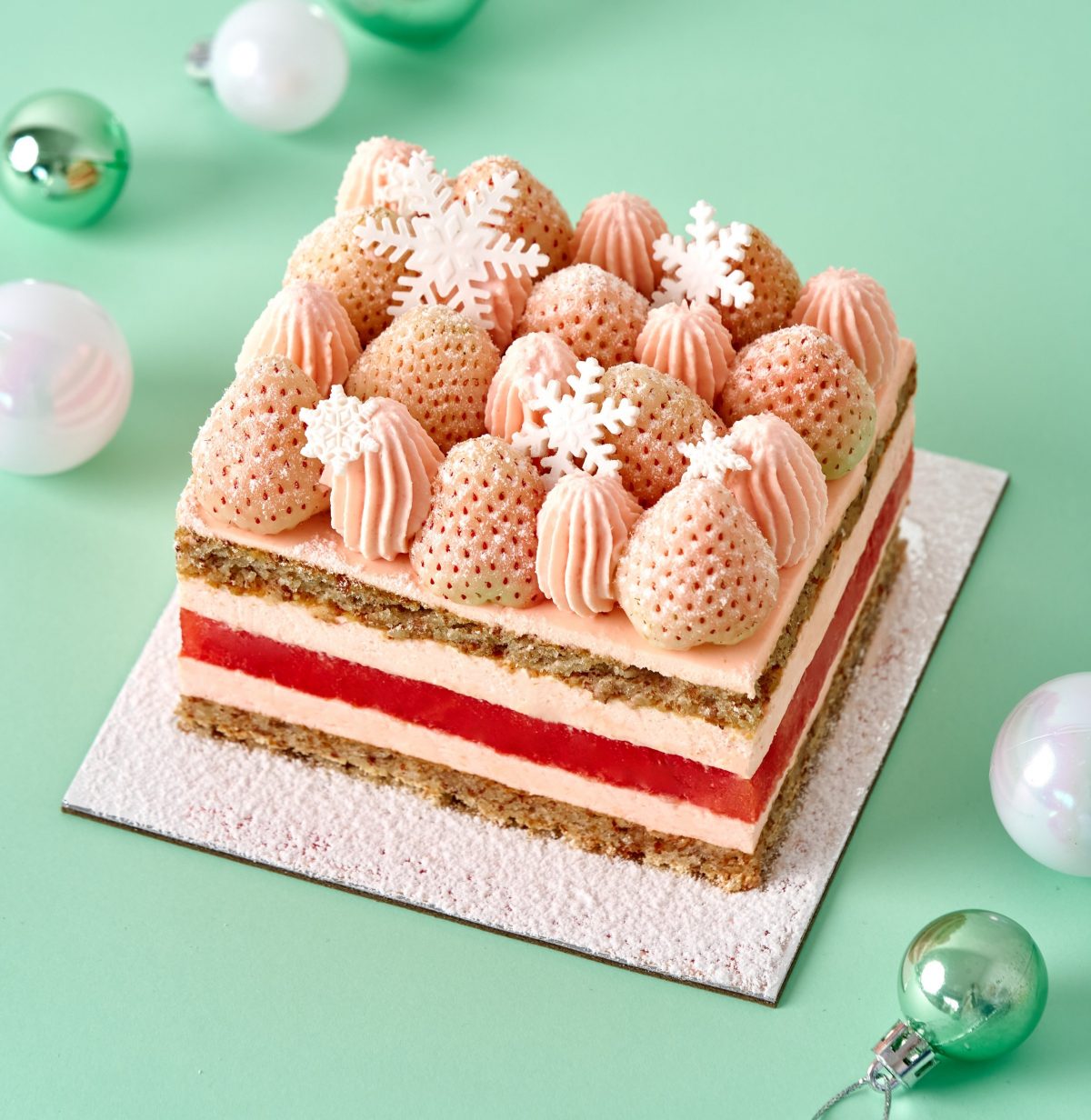 White Strawberry Watermelon Cake *SOLD OUT*