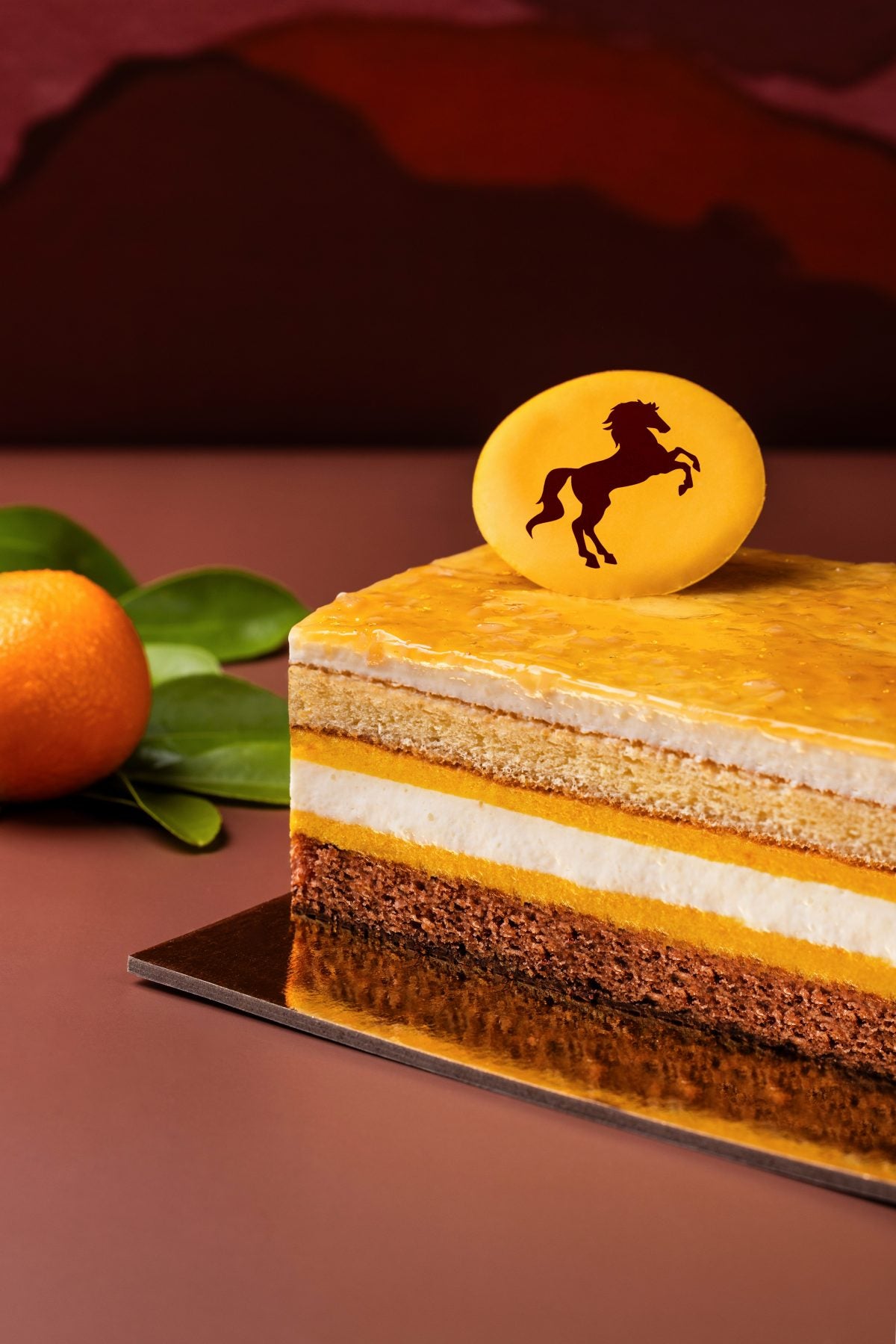 Golden Gallop Cake