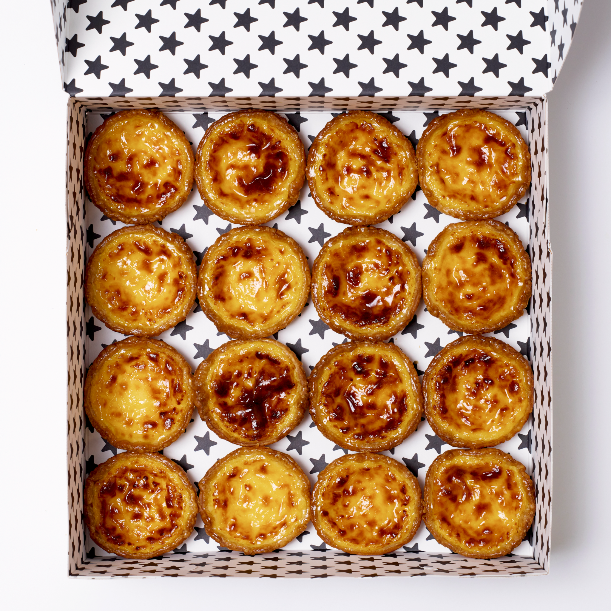Mini Custard Flan Box