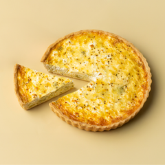 Goat's Cheese & Leek Quiche-2