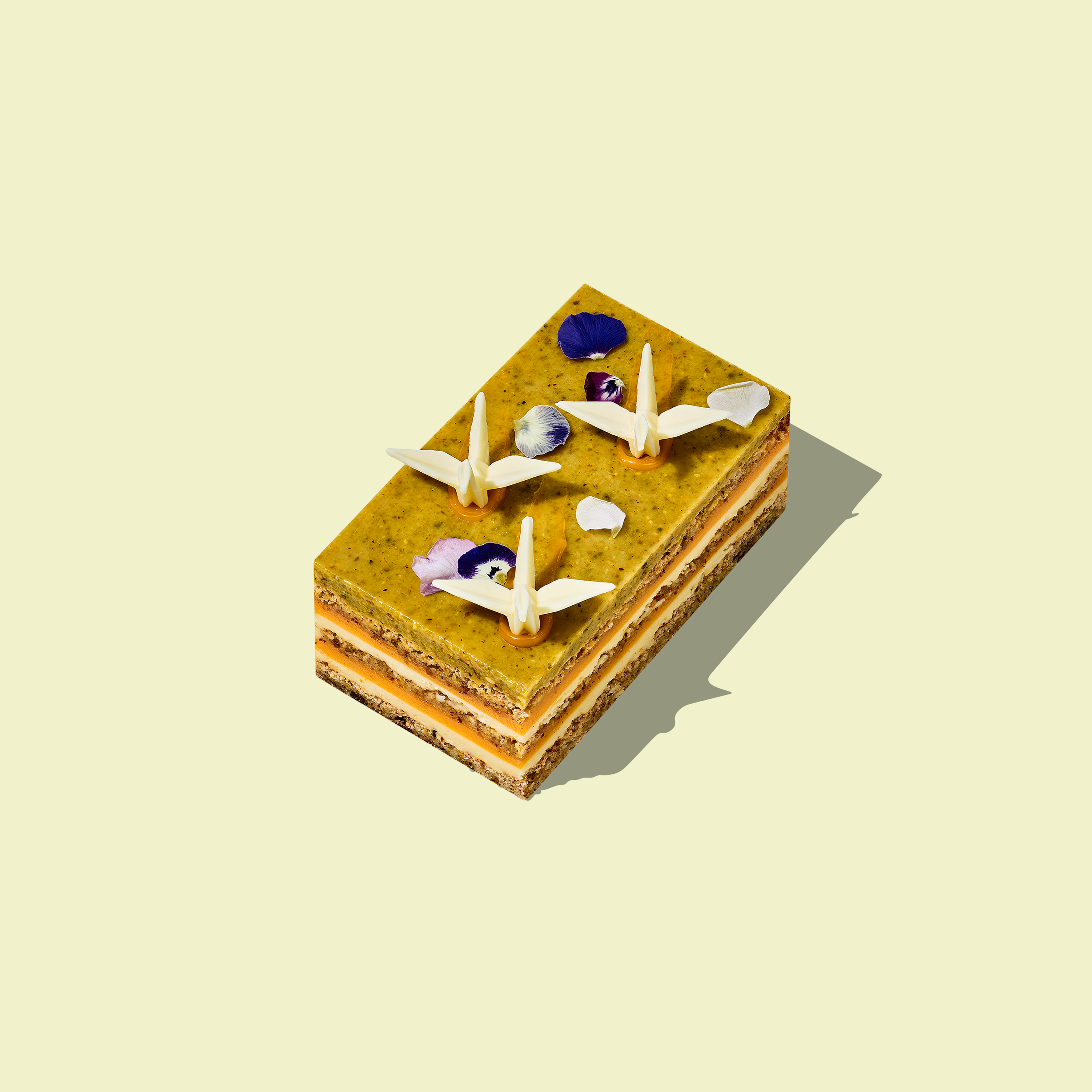 Origami Lemon Cake