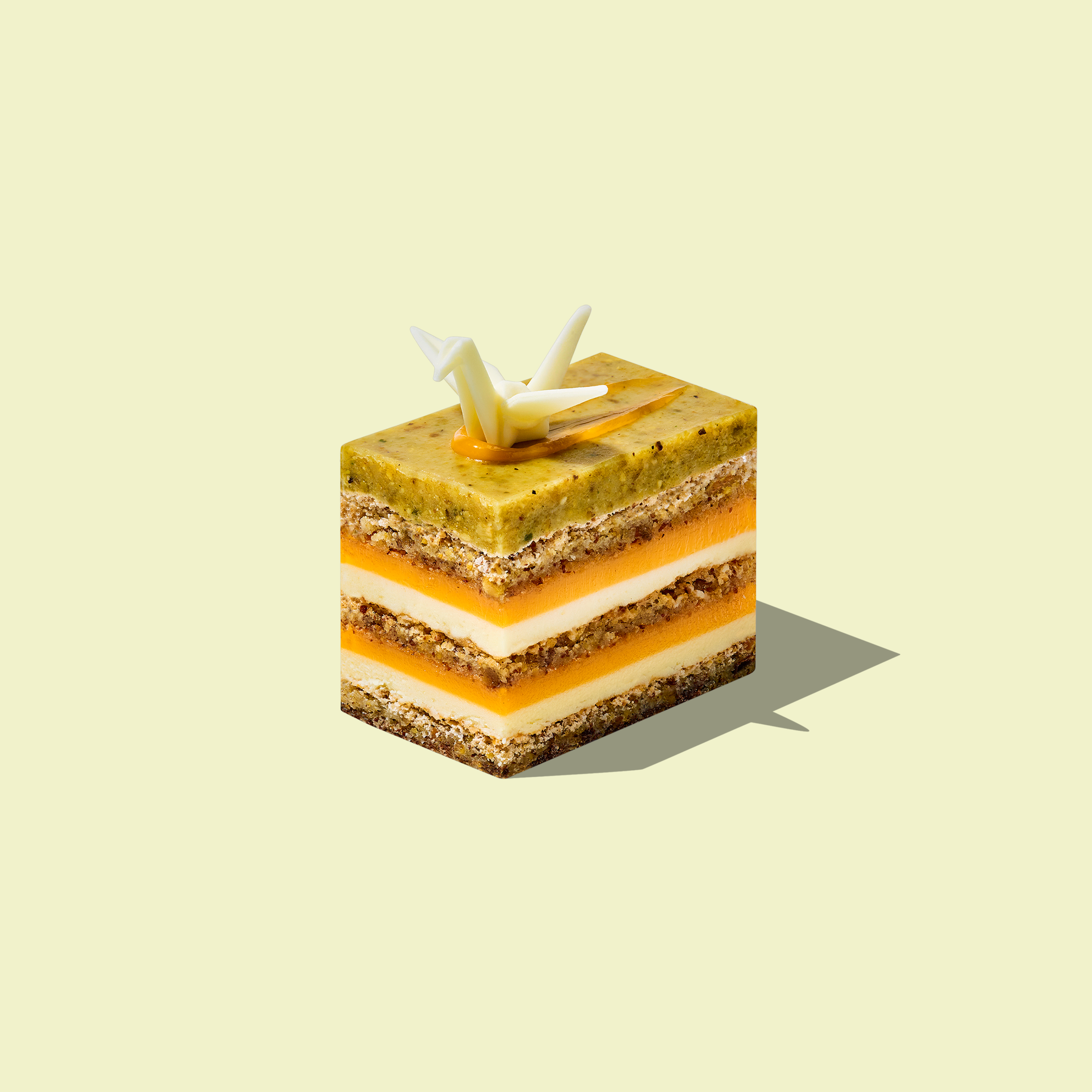 Origami Lemon Cake