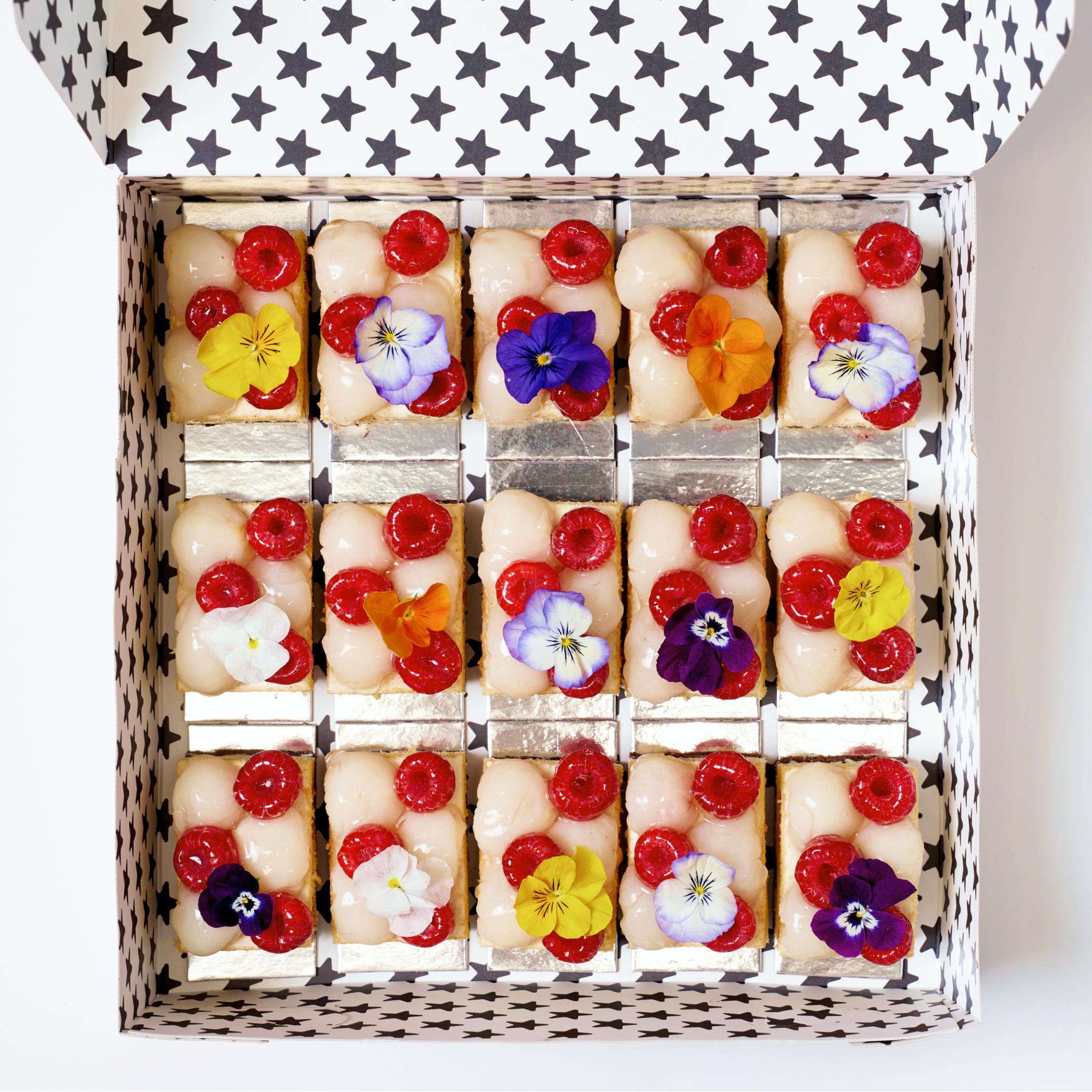 Raspberry Lychee Cake Box