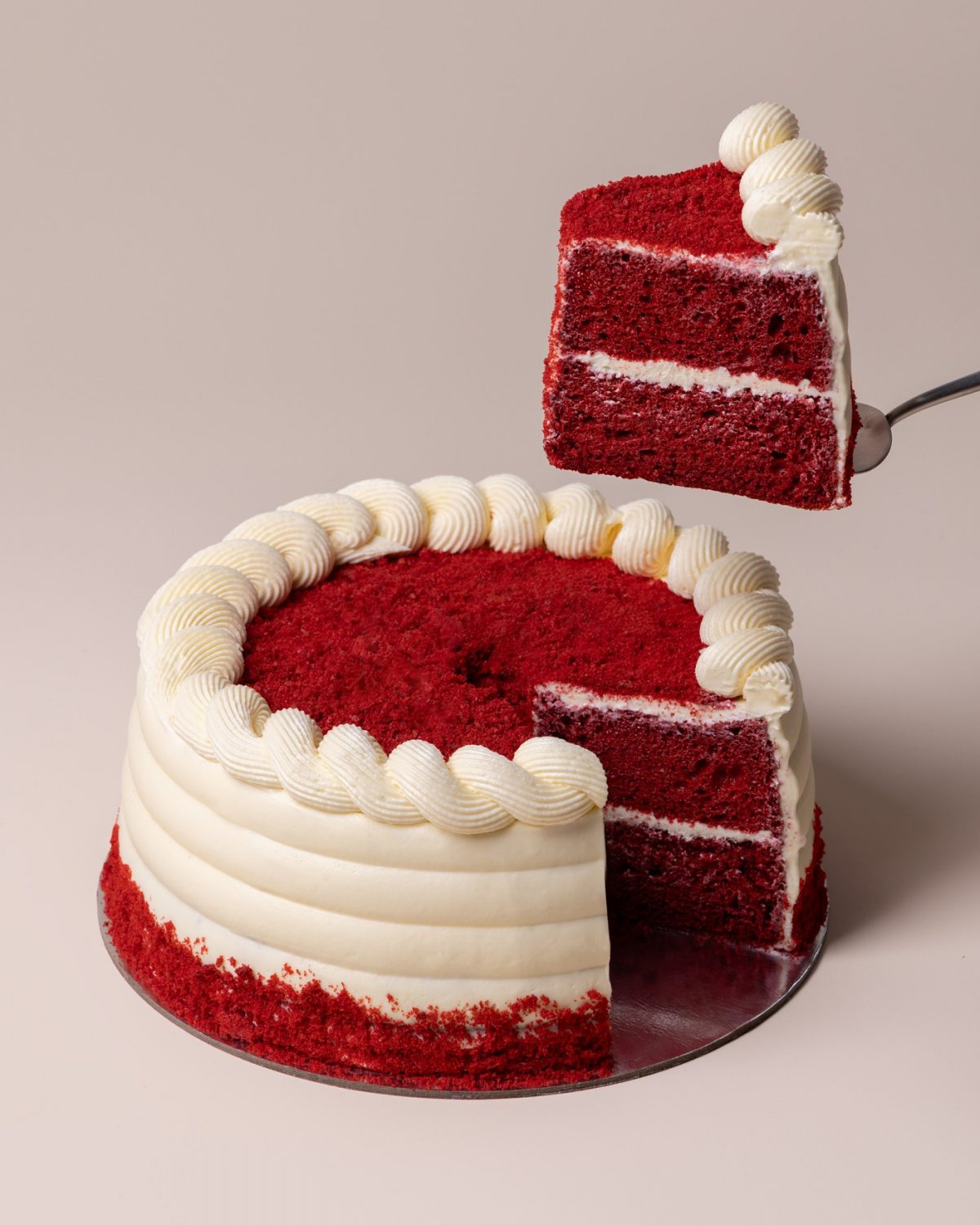 Red Velvet Chiffon
