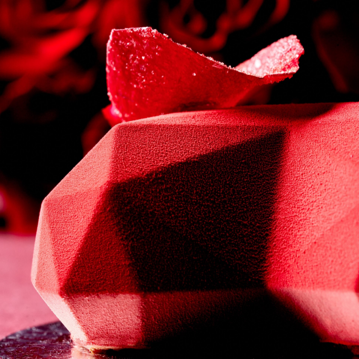 Sweet Heart Cake for Valentine's Day