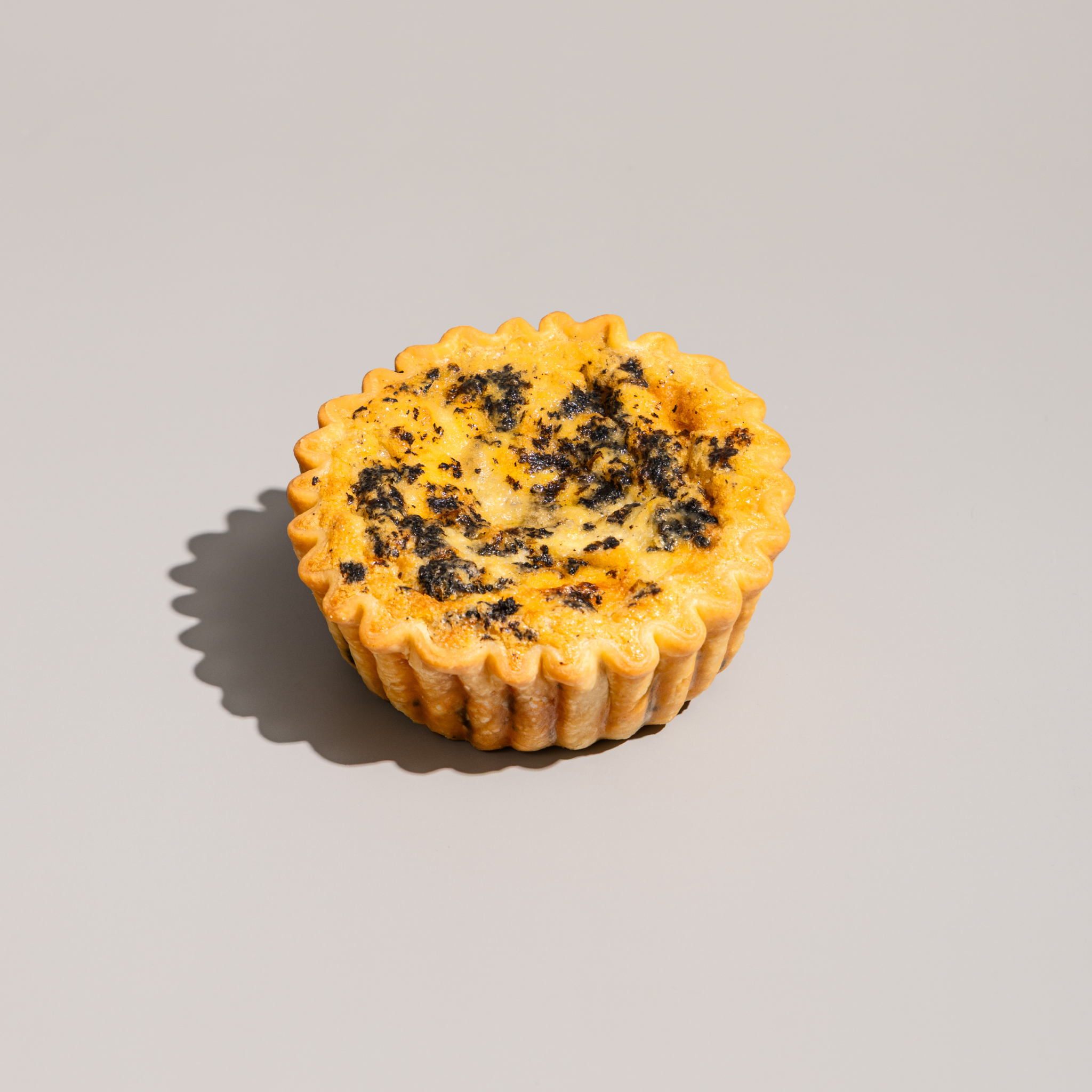 Truffle Mushroom and Herb Quiche
