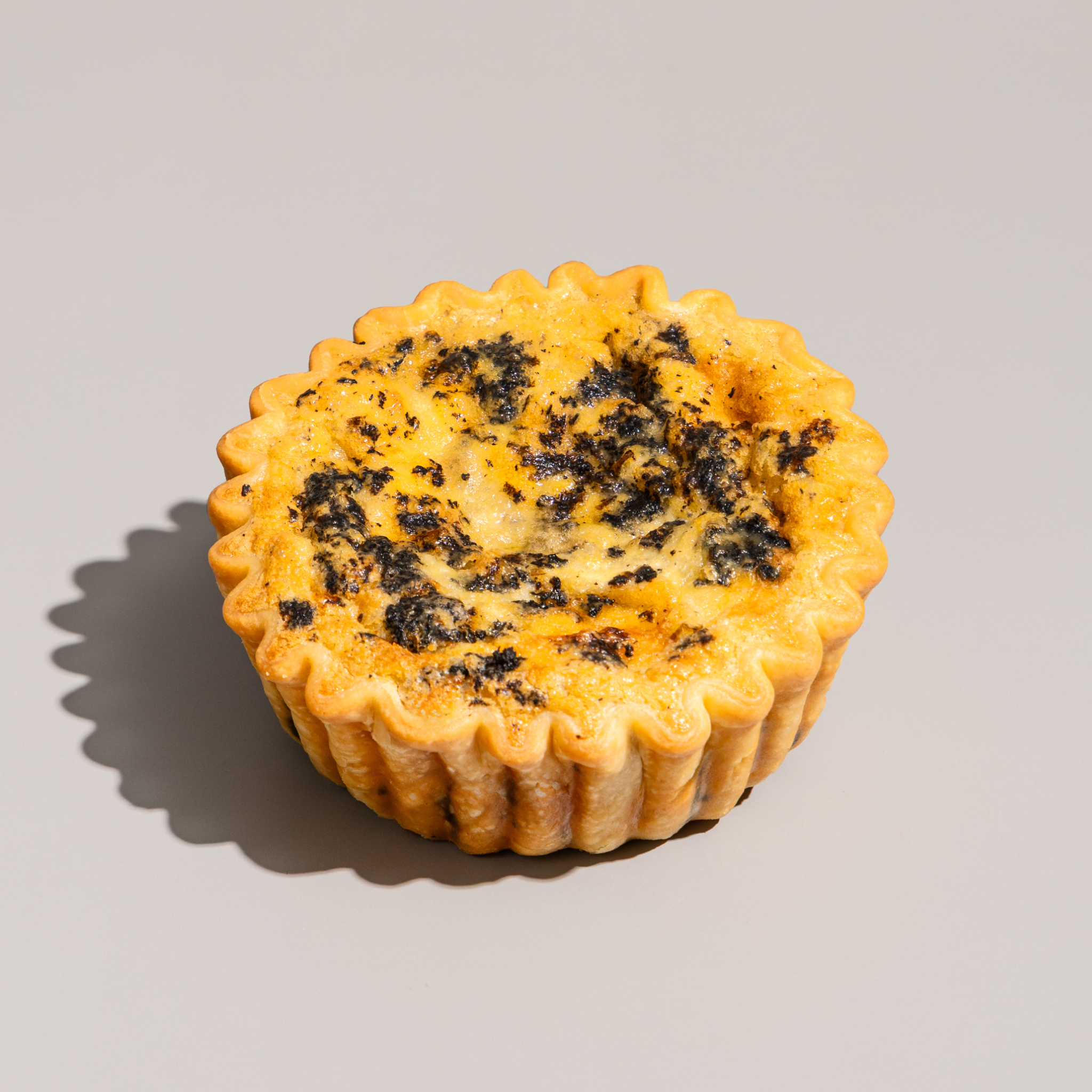 Truffle Mushroom and Herb Quiche
