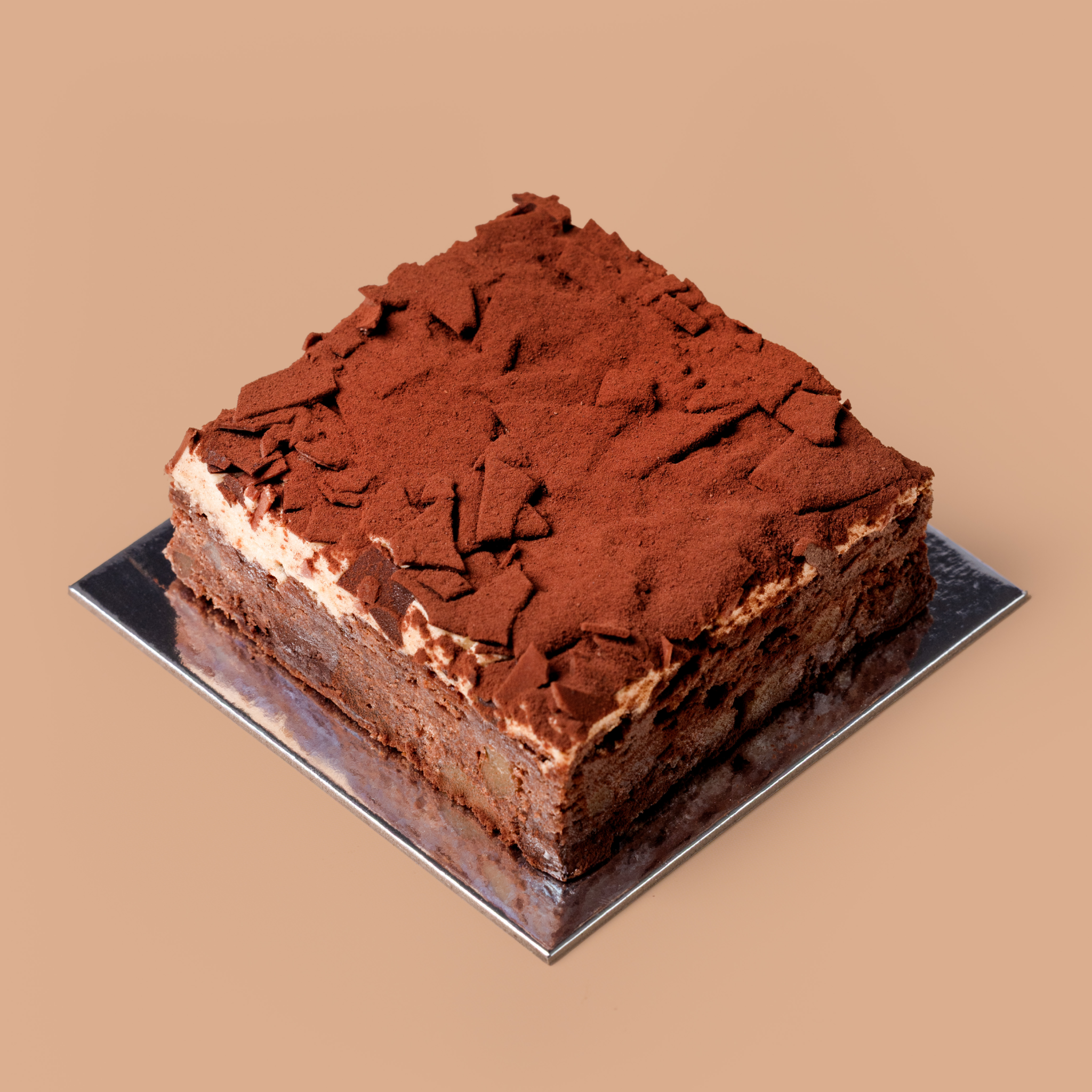 Walnut Brownie with Praline Buttercream